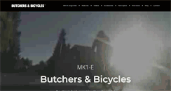 Desktop Screenshot of butchersandbicycles.com